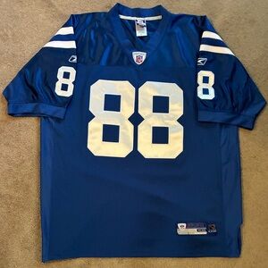 Reebok Indianapolis Colts #88 Marvin Harrison Sewn Jersey Men’s XL/50